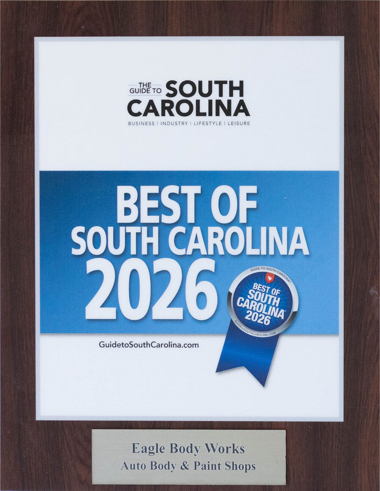 Best of South Carolina Award 2026 - Eagle Body Works
